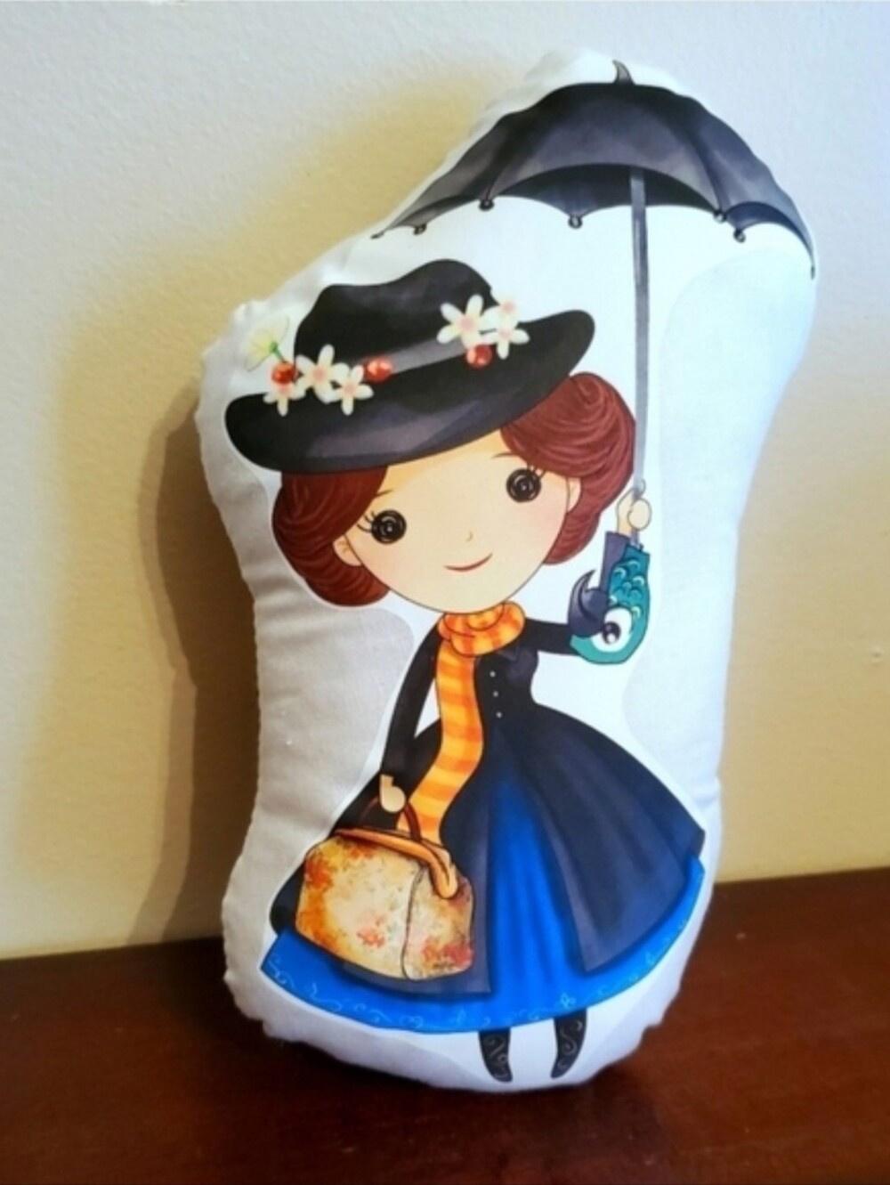 Mary Poppins Pillow Pal. New.